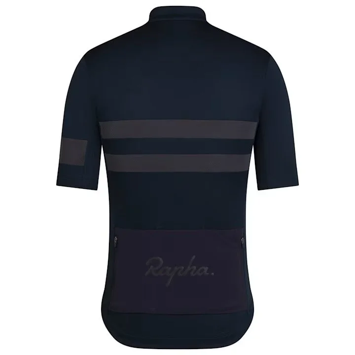 RAPHA Brevet Lightweight Jersey Black/Black Men — Cycle